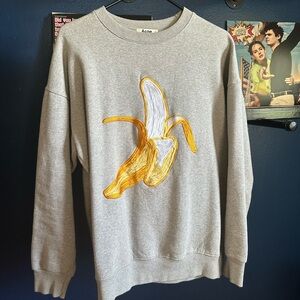 Acne Studios Iconic Banana Crewneck